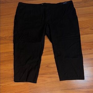Men’s Black hemmed dress Pants